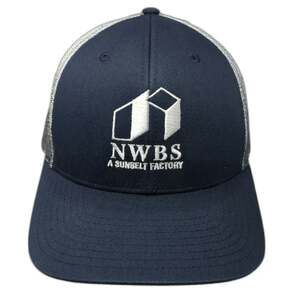 Richardson Trucker Hat Blue One Size NWBS Sunbelt Factory Mesh Snapback Hat